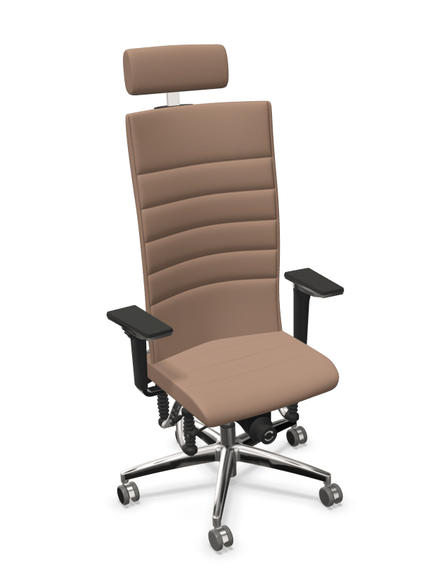 BIOSWING® 670 IQ Echtleder Bestseller mit Beckenbalance