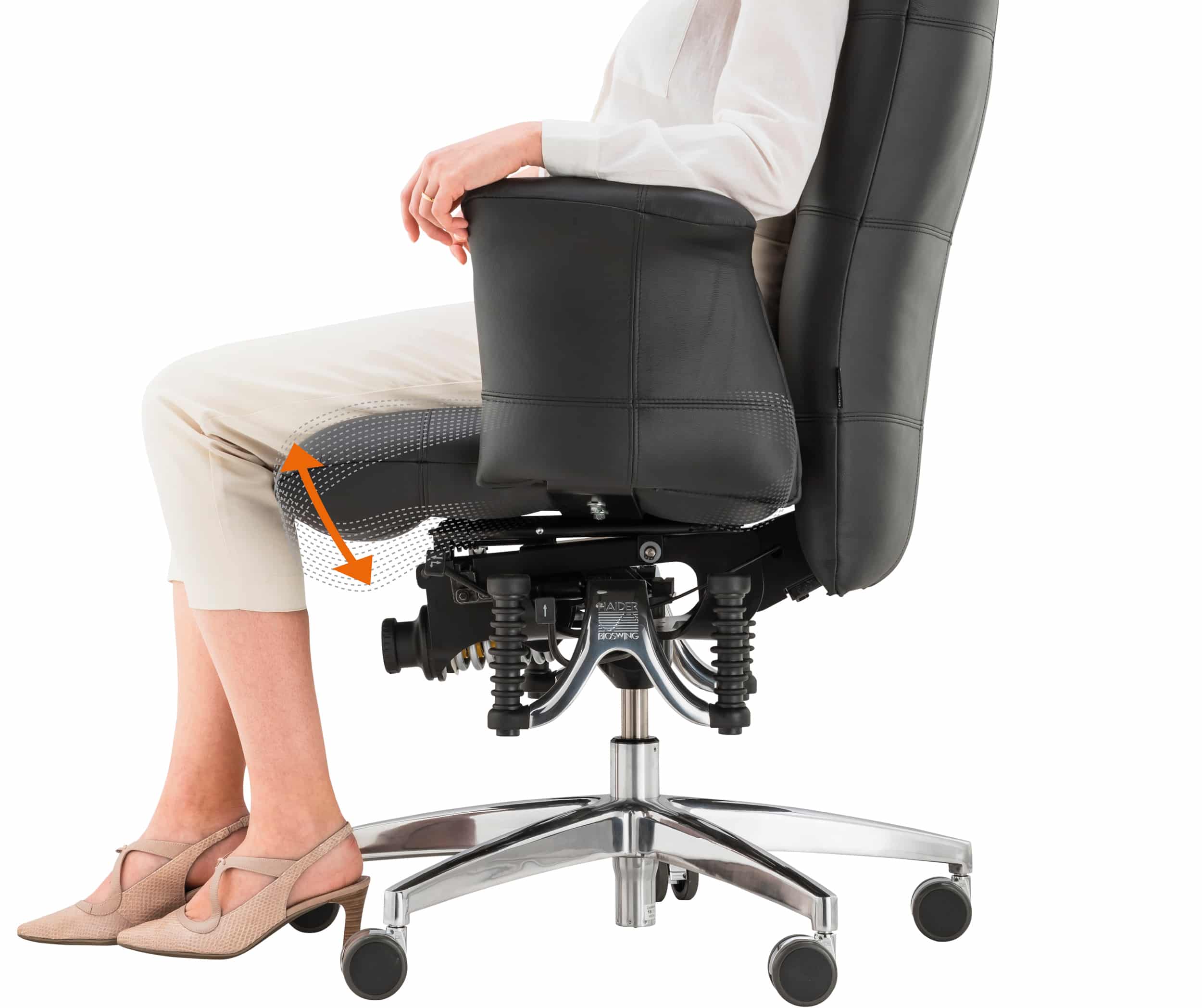 BIOSWING® 780 IQ Echtleder Bestseller mit Beckenbalance
